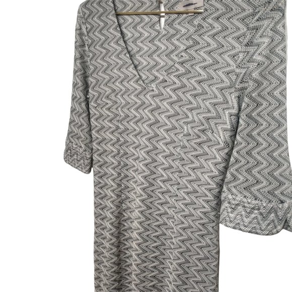 Ellie Kai Chevron Zig Zag Sheath Dress Size 0 - Picture 5 of 14